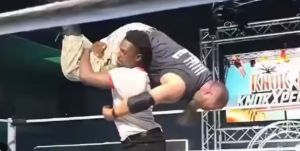 Rampage Jackson's Son Raja Sparks Backlash After Wrestling 'Match' Leaves Syko Stu Seriously Injured