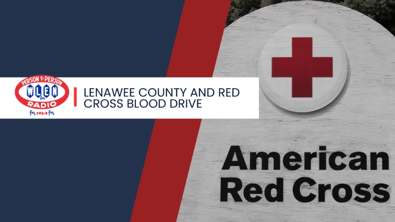 Lenawee County and Red Cross Blood Drive