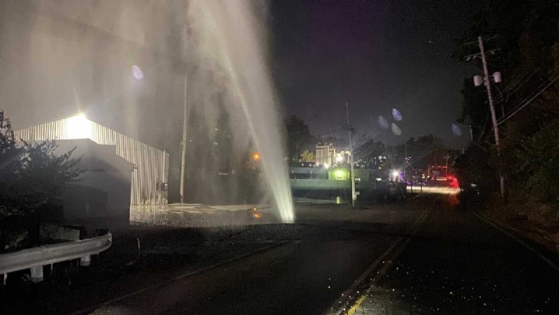 Water main break leads to two-hour delay for the Chartiers Valley School District