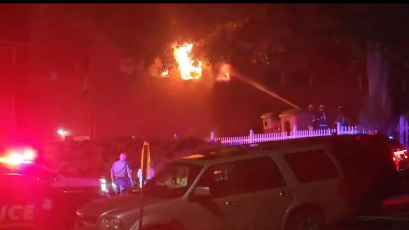 Fire damages oldest Catholic church in Greene County; Masses canceled