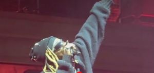 Lil Wayne Salutes Taylor Swift And Travis Kelce On Their Engagement During Kansas City Show