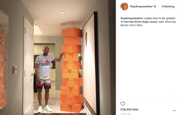 Floyd Mayweather Jr.'s Mystery Girlfriend's The Biggest ... - 600 x 383 jpeg 106kB