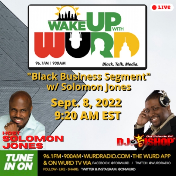 DJ Bishop on "WAKE UP WITH WURD" TOMORROW MORNING!!!