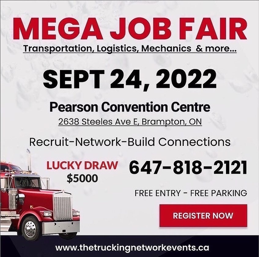 Trucking Network Job Fair-Sept 24th
