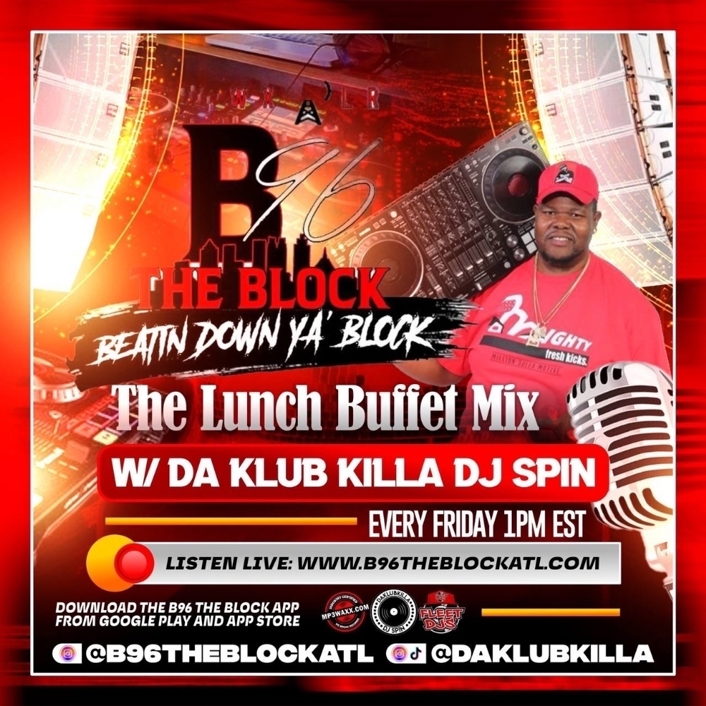 Tune In RIGHT NOW! It's The Lunch Buffet With DJ Spin