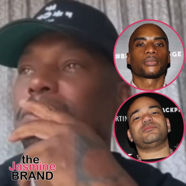 Tyrese Sheds Cries While Suggesting Charlamagne Set Him Up For Interview Where DJ Envy Said He Wante