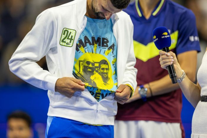 Novak Djokovic Honors 'Close Friend' Kobe Bryant In His Speech After US Open Win