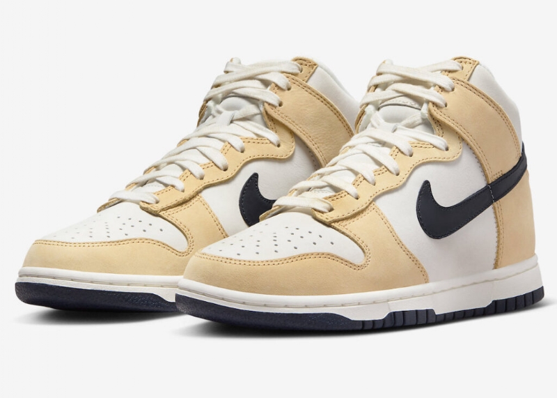 Nike Dunk High Premium "Sesame" Officially Unveiled