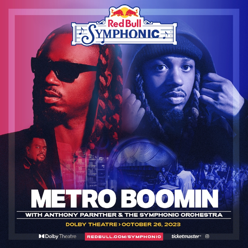 #RedBullSymphonic Metro Boomin To Perform Alongside Full-Scale Orchestra