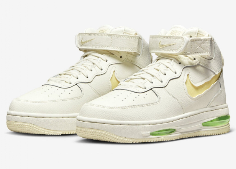 Nike Air Force 1 Mid Evo Remastered "Sail/Coconut Milk" Photos