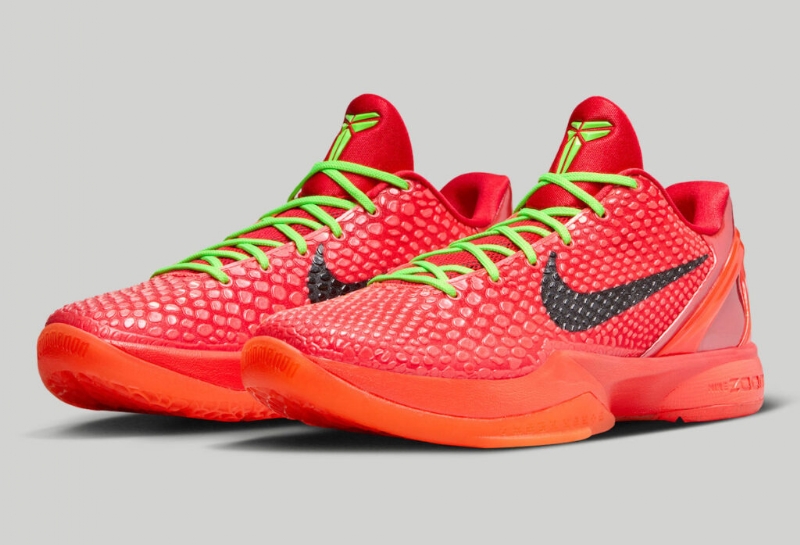 Nike Kobe 6 Protro "Reverse Grinch" Official Photos