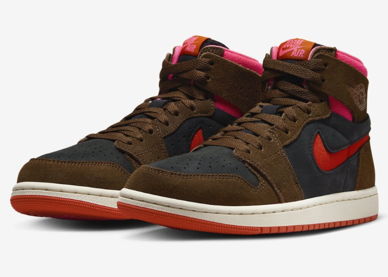 Air Jordan 1 Zoom CMFT 2 "Cacao Wow/Picante Red" Unveiled