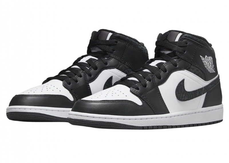 Air Jordan 1 Mid "Panda Elephant" Offiically Unveiled