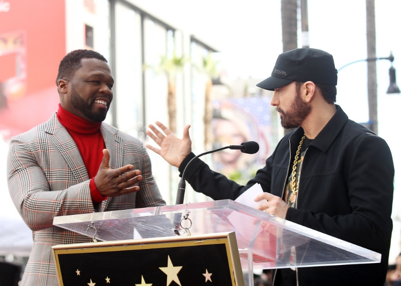 Eminem Joins 50 Cent For Final Lap Tour Concert In Detroit