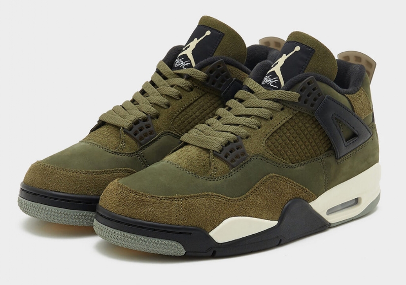 Air Jordan 4 Craft "Medium Olive" Has A New Release Date