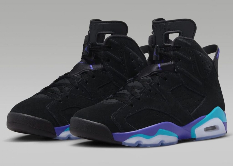 Air Jordan 6 "Aqua" Receives Official Photos