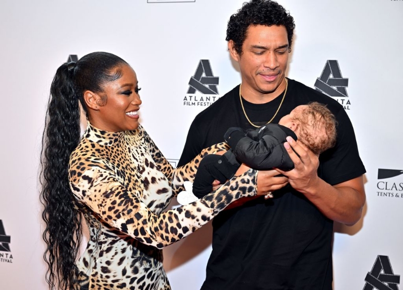 Keke Palmer Shows Off Curves In Black Gown After Darius Jackson's Shaming
