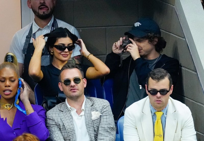 Timothee Chalamet And Kylie Jenner Spotted At Paris Fashion Week, Both Rock Black Outfits
