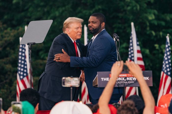 My African-American: Donald Trump's Racist Rally Remark Reignites Rage, Calls Black Rep. Byron Donal