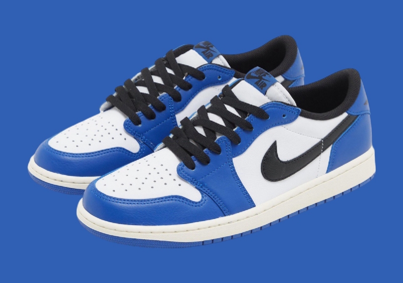 Air Jordan 1 Low OG "Game Royal" Coming Soon: Retailer Images Revealed