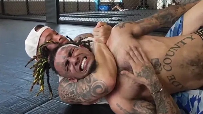 Lil Pump Left Unconscious After Being Choked Out By UFC Fighter