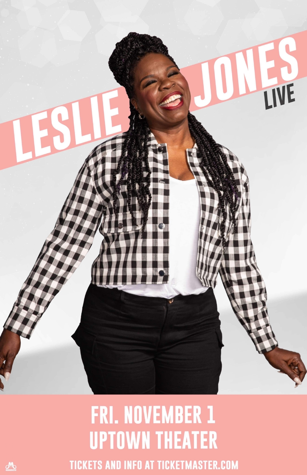 Leslie Jones "LIVE" In Kansas City // Uptown Theater// Friday November 1st//7pm
