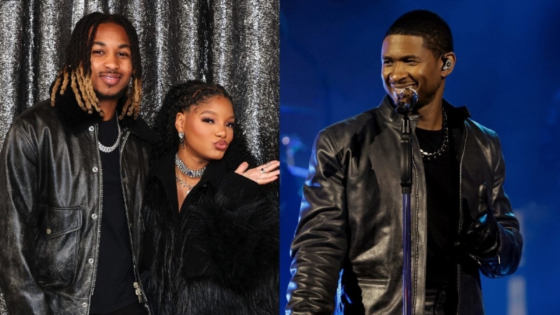 DDG Intervenes To Stop Sexy Moment Between Usher & Halle Bailey