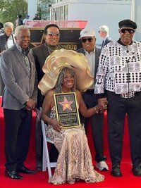 The Hollywood Walk of Fame "star ceremony" for Motown Legend #MarthaReeves.
