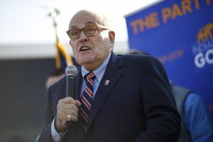 Rudy Giuliani Suffers Broken Bones in New Hampshire Car Crash