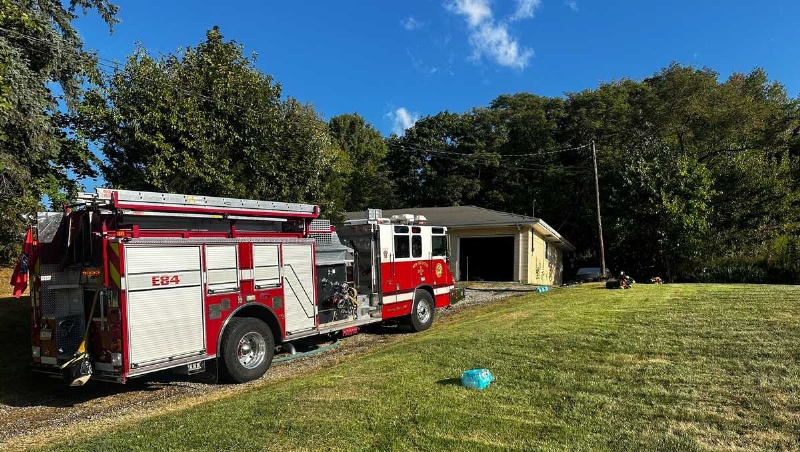 Woman flown to hospital after fire in Beaver County home