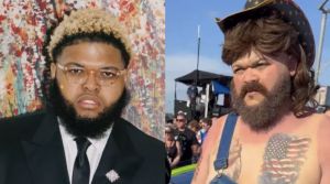 Druski Goes Viral For "White-Face" Skit At NASCAR Event