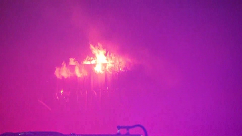 Breaking News: Fire crews responding to large fire at Avista Stadium