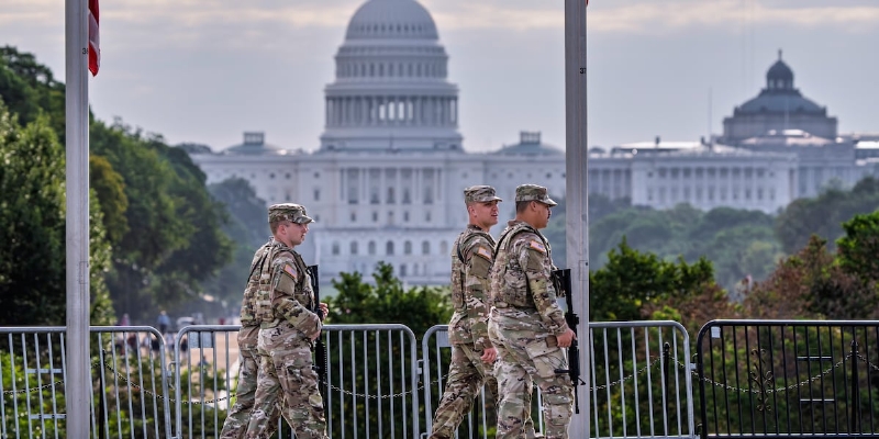 Georgia sending more than 300 National Guard troops to DC, Gov. Kemp says