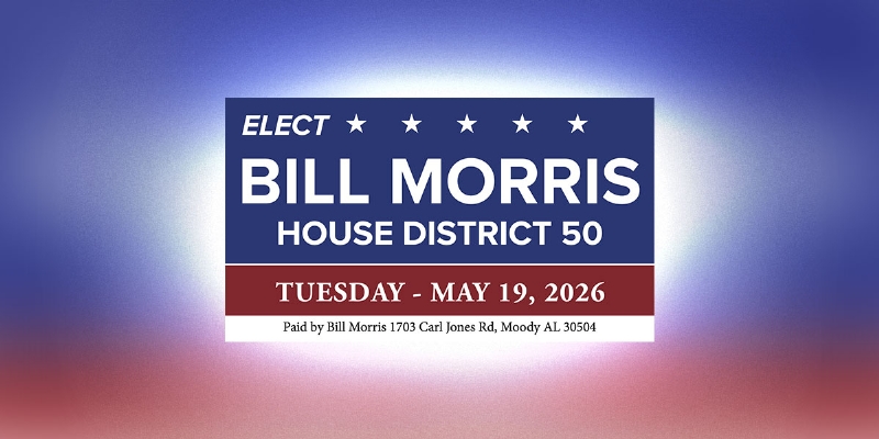 Bill Morris announces candidacy for Alabama House District 50