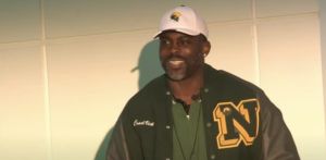 SOURCE SPORTS: Michael Vick Celebrates First Win As Head Coach At NSU In 34-31 OT Victory Over Virgi