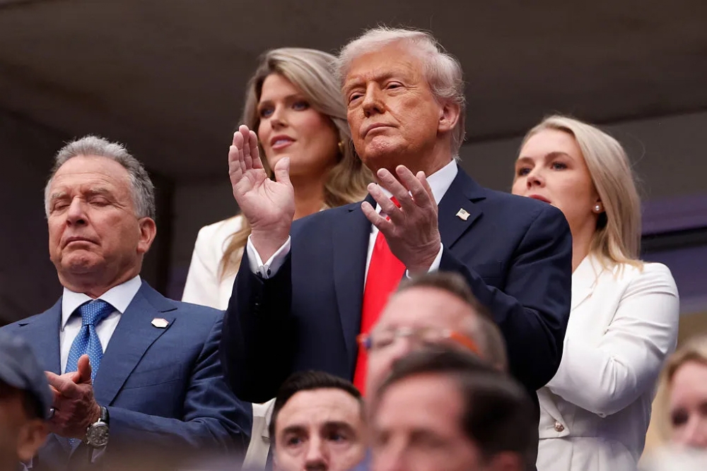 Despite Their Best Efforts To Avoid It, Donald Trump Still Was Greeted By Boos At The Men's US Open