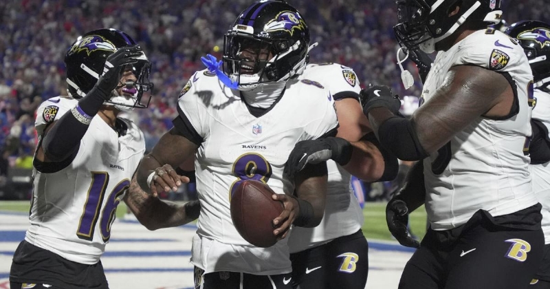 NFL says no discipline for Lamar Jackson after he shoved a fan back during a loss at Buffalo