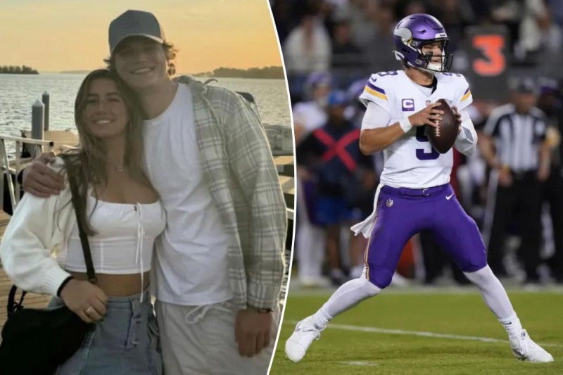 J.J. McCarthy away from Vikings with fiancée in labor after...