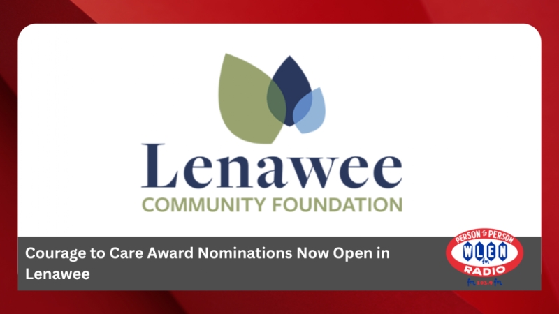 Courage to Care Award Nominations Now Open in Lenawee