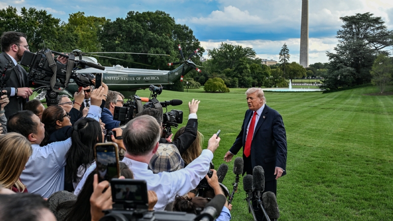 Trump Escalates Attacks on Political Opponents After Charlie Kirk's Killing