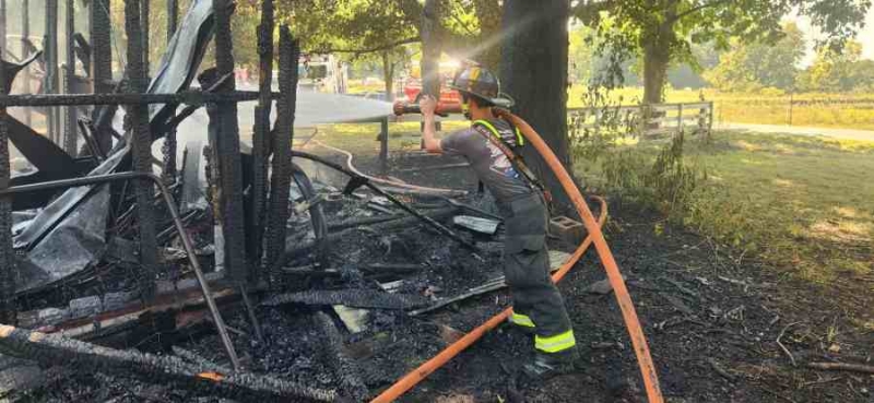 Rushville family loses equipment, holds onto hope after barn fire