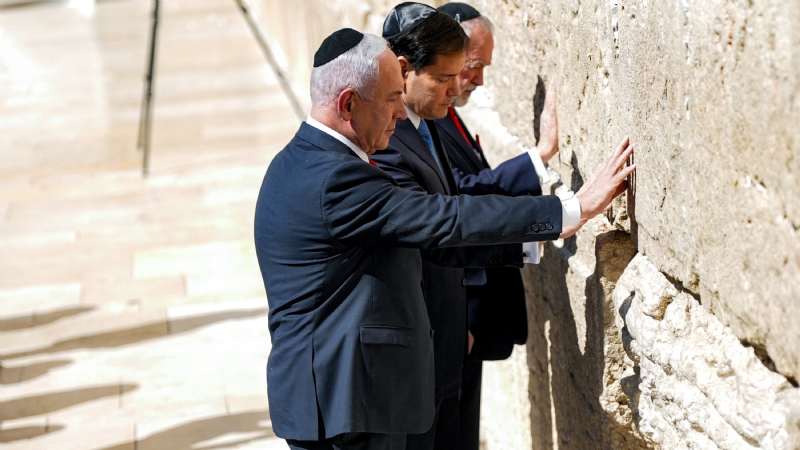 Rubio, in Israel, Meets Netanyahu as Trump Grows Impatient