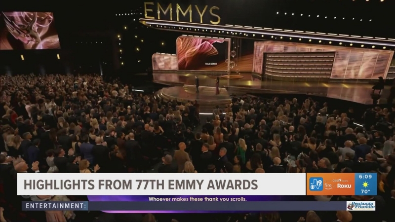 Breaking down highlights of 77th Emmy Awards