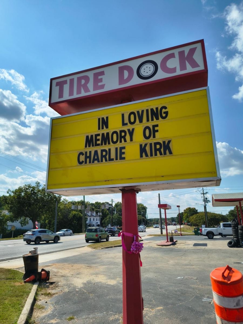 Breaking: LPD seek info on person who defaced local message board with tribute to Charlie Kirk
