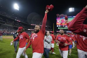 SOURCE SPORTS: Phillies Clinch 4th Straight Playoff Berth Despite 10-3 Loss To Royals