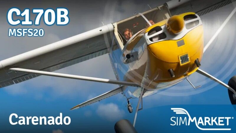 Experience Vintage Flying with Carenado's Cessna 170B for MSFS