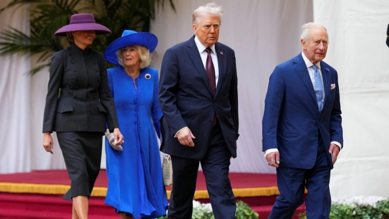 Video Breaking down Trump's exceptional' visit to UK