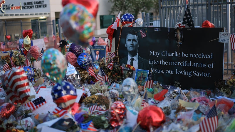 Charlie Kirk memorial live updates: Trump departs for memorial, calls Kirk 'a great man'