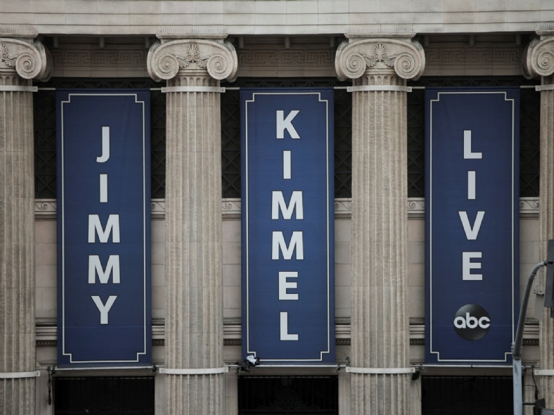Does US's communications agency have power to regulate Kimmel's speech?