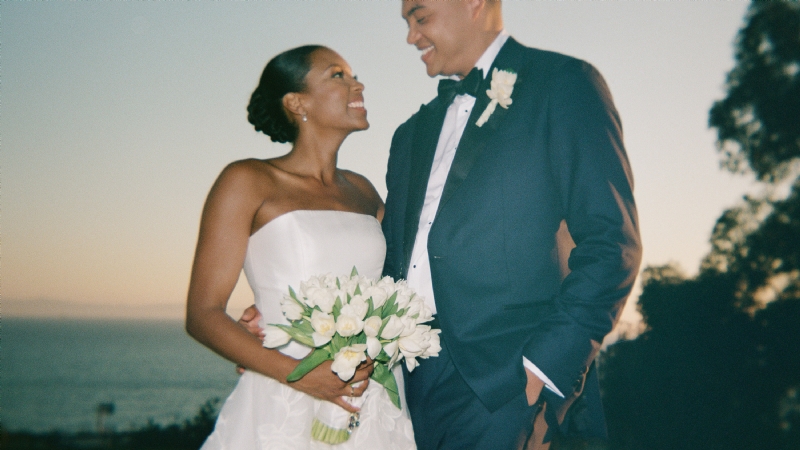 Rachel Scott of ABC News and Elliott Smith Marry in Santa Barbara